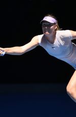 MARIA SHARAPOVA at Australian Open Tennis Tournament in Melbourne 01/18/2018