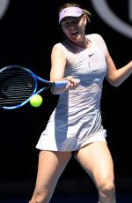MARIA SHARAPOVA at Australian Open Tennis Tournament in Melbourne 01/18/2018