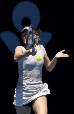 MARIA SHARAPOVA at Australian Open Tennis Tournament in Melbourne 01/18/2018