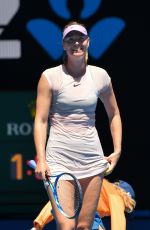 MARIA SHARAPOVA at Australian Open Tennis Tournament in Melbourne 01/18/2018