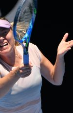 MARIA SHARAPOVA at Australian Open Tennis Tournament in Melbourne 01/18/2018