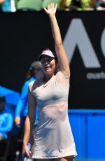 MARIA SHARAPOVA at Australian Open Tennis Tournament in Melbourne 01/18/2018