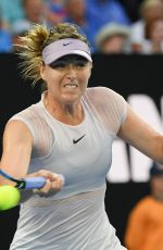 MARIA SHARAPOVA at Australian Open Tennis Tournament in Melbourne 01/20/2018