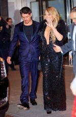 MARIAH CAREY and Bruan Tanaka Leaves Clive Davis Pre-Grammy Party in New York 01/28/2018