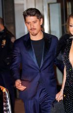 MARIAH CAREY and Bruan Tanaka Leaves Clive Davis Pre-Grammy Party in New York 01/28/2018
