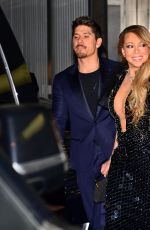 MARIAH CAREY and Bruan Tanaka Leaves Clive Davis Pre-Grammy Party in New York 01/28/2018