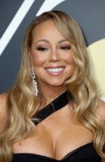 MARIAH CAREY at 75th Annual Golden Globe Awards in Beverly Hills 01/07/2018