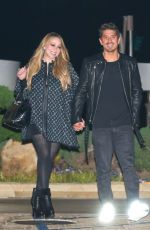 MARIAH CAREY at Nobu Restaurant in Malibu 01/16/2018