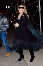 MARIAH CAREY Out for Dinner in New York 01/23/2018