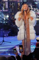 MARIAH CAREY Performs at 2018 New Year