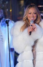 MARIAH CAREY Performs at 2018 New Year