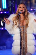 MARIAH CAREY Performs at 2018 New Year