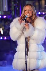 MARIAH CAREY Performs at 2018 New Year