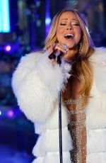 MARIAH CAREY Performs at 2018 New Year