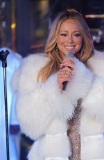 MARIAH CAREY Performs at 2018 New Year