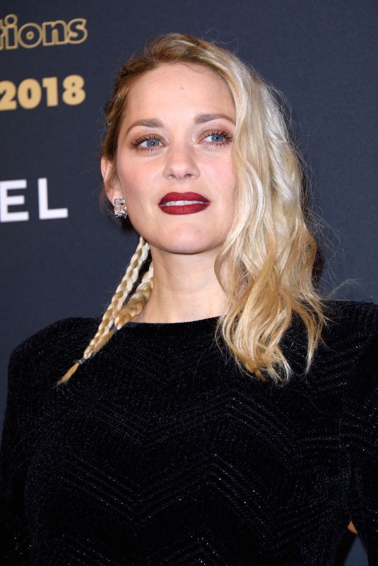 MARION COTILLARD at Cesar Revelations 2018 at Le Petit Palais in Paris 01/15/2018