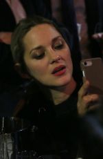 MARION COTILLARD at Diner De Gala De La Fondation Akuo in Paris 01/17/2018