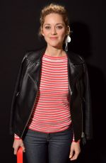 MARION COTILLARD at Giorgio Armani Prive Show at 2018 Haute Couture Fashion Week in Paris 01/23/2018