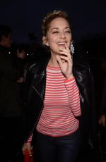 MARION COTILLARD at Giorgio Armani Prive Show at 2018 Haute Couture Fashion Week in Paris 01/23/2018