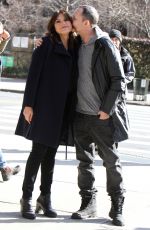 MARISKA HARGITAY at Coffee Break on the Set of Law & Order: SVU in New York 01/24/2018