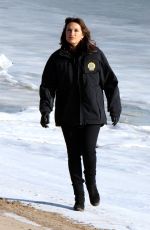 MARISKA HARGITAY on the Set of Law & Order: Special Victims Unit in Los Angeles 01/10/2018