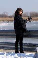 MARISKA HARGITAY on the Set of Law & Order: Special Victims Unit in Los Angeles 01/10/2018