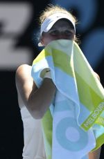 MARKETA VONDROUSOVA at Australian Open Tennis Tournament in Melbourne 01/18/2018
