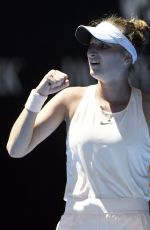 MARKETA VONDROUSOVA at Australian Open Tennis Tournament in Melbourne 01/18/2018