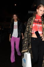 MARY CHARTERIS Arrives at Alexa Chung Clothing Range Collection Launch in London 01/30/2018
