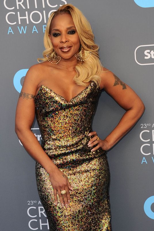 MARY J. BLIGE at 2018 Critics