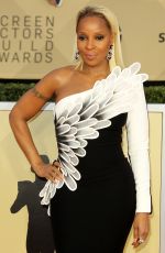 MARY J. BLIGE at Screen Actors Guild Awards 2018 in Los Angeles 01/21/2018