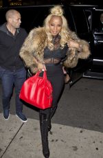 MARY J. BLIGE Out and About in Beverly Hills 01/10/2018