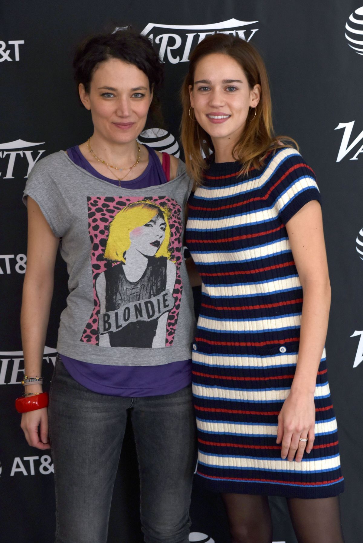 MATILDA LUTZ and CORALIE FARGEAT at Variety Studio at Sundance Film ...