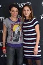 MATILDA LUTZ and CORALIE FARGEAT at Variety Studio at Sundance Film Festival 01/19/2018