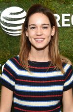 MATILDA LUTZ and CORALIE FARGEAT at Variety Studio at Sundance Film Festival 01/19/2018