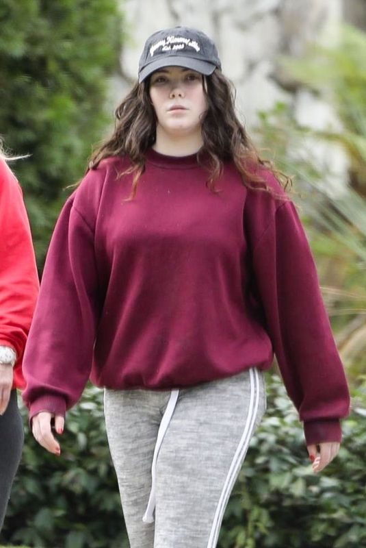MCKAYLA MARONEY Out and About in Los Angeles 01/19/2018