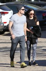 MEGAN FOX and Brian Austin Green Arrives at Malibu Country Mart 01/25/2018