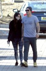 MEGAN FOX and Brian Austin Green Arrives at Malibu Country Mart 01/25/2018