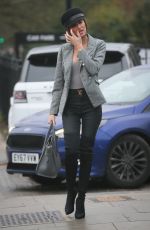 MEGAN MCKENNA Arrives at MGK Grill in Woodford 01/27/2018