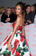 MEGAN MCKENNA at National Television Awards in London 01/23/2018