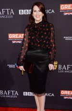 MEGAN MULLALLY at Bafta Los Angeles Tea Party in Los Angeles 01/06/2018