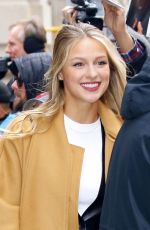 MELISSA BENOIST Arrives at AOL Build in New York 01/22/2018