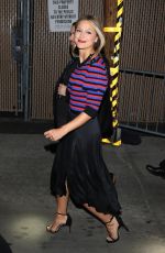MELISSA BENOIST Arrives at Jimmy Kimmel Live in Los Angeles 01/15/2018