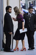 MELISSA BENOIST Arrives at Jimmy Kimmel Live in Los Angeles 01/15/2018