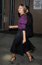 MELISSA BENOIST Arrives at Jimmy Kimmel Live in Los Angeles 01/15/2018