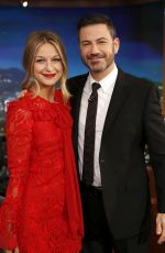 MELISSA BENOIST at Jimmy Kimmel Live 01/15/2018