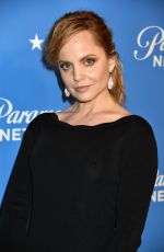 MENA SUVARI at Paramount Network Launch Party at Sunset Tower in Los Angeles 01/18/2018