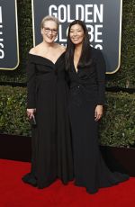 MERYL STREEP at 75th Annual Golden Globe Awards in Beverly Hills 01/07/2018