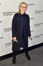 MERYL STREEP at National Board of Review Annual Awards Gala in New York 01/09/2018