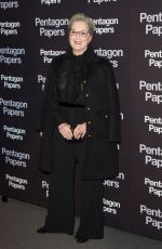 MERYL STREEP at The Post Premiere in Paris 01/13/2018